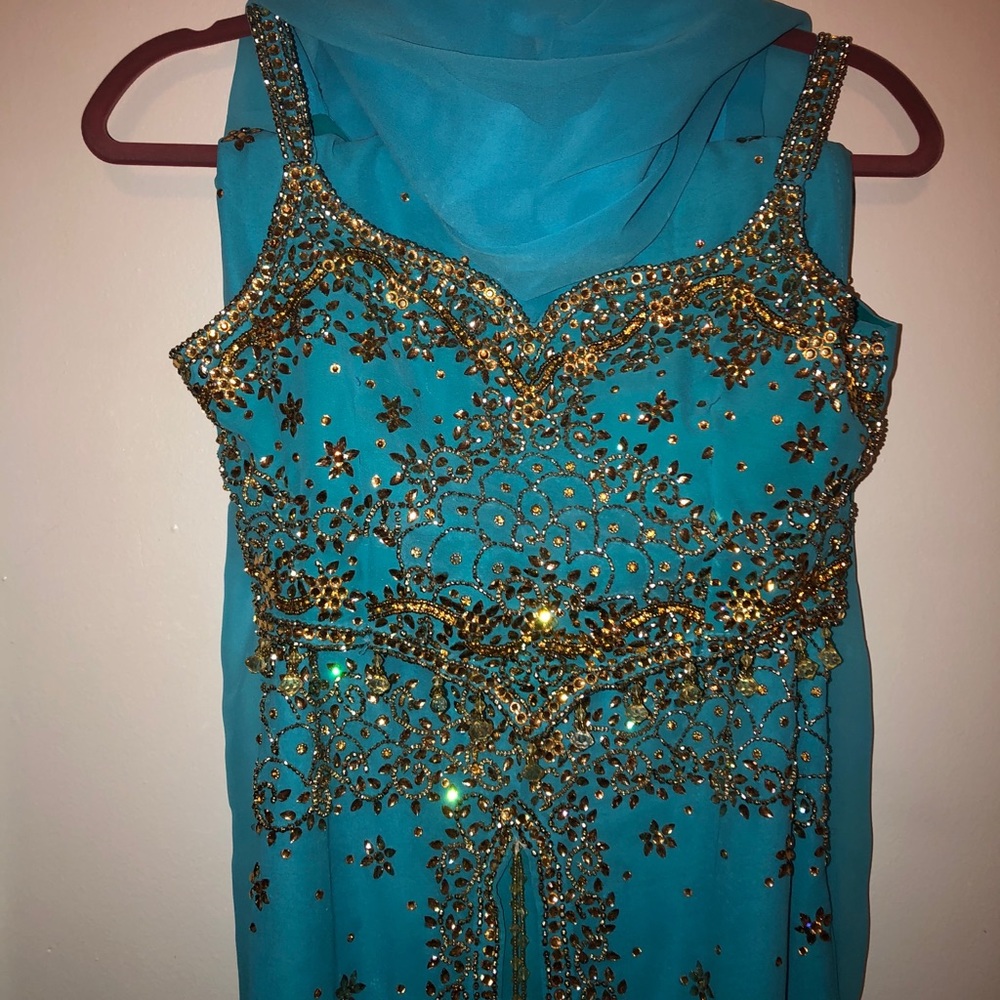 Lengha a shirt and skirt Indian outfit